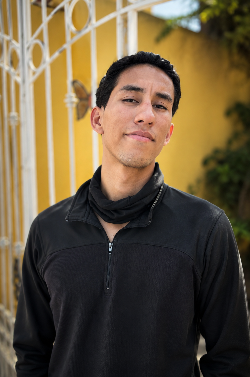 Sebastián Gastélum, alumno de Sin Traductor de Tijuana, México